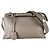 Borsa a tracolla media in pelle Fendi By The Way Grigio