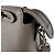 Borsa a tracolla media in pelle Fendi By The Way Grigio - vista 6