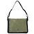 Borsa Loewe in camoscio Anagram nera e verde Nero