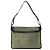 Borsa Loewe in camoscio Anagram nera e verde Nero - vista 2