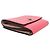 Portafoglio bi-fold da donna Fendi in pelle rosa - vista 3
