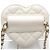 Borsa cintura Chanel a forma di cuore Bianco - vista 3