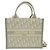 Christian Dior Tote Bag aus grauem Kalbsleder Braun - Ansicht 2