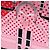 Hermès Foulard di seta Hermes Grand Manège Bandana Rosa Rosso Multicolore - vista 4