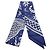 Hermès HERMES Twilly Les Leopards Bandana Silk Scarf Bianco Blu Multicolore - vista 2