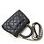 Sac à main Chanel Coco Handle 19 XXS Matelassé Noir - vue 5