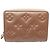 Cartera bi-fold Louis Vuitton Rose Gold Dorado - vista 3