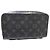 Cartera larga Louis Vuitton Monogram Eclipse Negro - vista 3