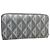Cartera larga Christian Dior gris Castaño - vista 4