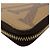 Cartera Larga Louis Vuitton Monogram Reverse Castaño - vista 5