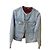 Chanel Denim Steppjacke Blau