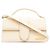 Jacquemus Le Bambinou Flap Ivory martellata Grand Bambino Beige - vista 2