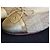 Ballerine Chanel in Tweed Beige D'oro - vista 13