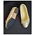Ballerine Chanel in Tweed Beige D'oro - vista 18