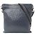 Borsa Bottega Veneta Intrecciato Giallo Blu navy