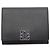 Cartera Tri-Fold de piel negra Loewe Negro