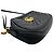 Borsa a spalla con catena Gucci GG Marmont Nero - vista 3