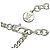 Collana Spike Charm Louis Vuitton Argento - vista 7