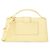 Jacquemus Le Bambinou Flap Leather Giallo - vista 2