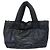 Borsa tote Chanel in nylon nero