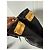 Stivali alti Chanel in pelle nera con logo CC dorato - vista 11