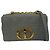 Borsa a tracolla Dior Caro in pelle grigia Grigio