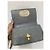 Borsa a tracolla Dior Caro in pelle grigia Grigio - vista 8