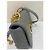 Borsa a tracolla Dior Caro in pelle grigia Grigio - vista 9