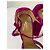 Aquazzura Sandali con platform in velluto fucsia Fuschia - vista 5