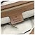 Borsa a pochette Gucci 257030 Marcheche GG con nappina Marrone - vista 12