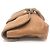 Borsa a pochette Gucci 257030 Marcheche GG con nappina Marrone - vista 3