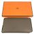 Hermès Cartera Hermes Azap Long Silk en piel Epsom Gray Castaño - vista 3