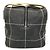 Chanel Vintage CC Chocolate Bar Mini Boston Bag Schwarz Weiß - Ansicht 3