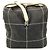 Chanel Vintage CC Chocolate Bar Mini Boston Bag Schwarz Weiß - Ansicht 4