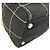 Chanel Vintage CC Chocolate Bar Mini Boston Bag Schwarz Weiß - Ansicht 7