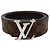 Louis Vuitton Damier Canvas Gürtel Damier ebene