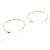 Orecchini a cerchio Tiffany & Co. in argento sterling 925 - vista 3