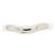 Tiffany & Co Tiffany Gebogener Platin-Bandring - Ansicht 2
