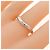 Tiffany & Co Tiffany Gebogener Platin-Bandring - Ansicht 5