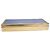 Clutch rigida VICTORIA BECKHAM in pelle embossed lucertola blu cornflower e ottone dorato - vista 12