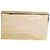 Clutch rigida VICTORIA BECKHAM in pelle embossed lucertola blu cornflower e ottone dorato - vista 4