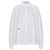 Christian Dior Blusa de algodón blanca con bordado de abeja Blanco