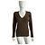 Jersey Gucci de algodón caqui Castaño - vista 7