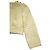ZIMMERMANN Top corto de tweed texturizado a rayas amarillas con botones náuticos 2 Blanco Amarillo - vista 12