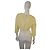 ZIMMERMANN Top corto de tweed texturizado a rayas amarillas con botones náuticos 2 Blanco Amarillo - vista 6