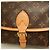 Borsa a tracolla Louis Vuitton Monogram Diane Marrone - vista 13