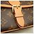 Borsa a tracolla Louis Vuitton Monogram Diane Marrone - vista 14