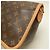 Borsa a tracolla Louis Vuitton Monogram Diane Marrone - vista 19