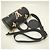 Borsa Louis Vuitton Bicolor Monogram Empreinte Papillon BB Nero - vista 3
