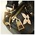Borsa Louis Vuitton Bicolor Monogram Empreinte Papillon BB Nero - vista 9